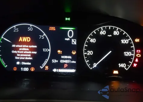 2024 Honda Cr-V Hybrid Sport Touring из США, поврежденный, VIN 7FARS6H95RE015829